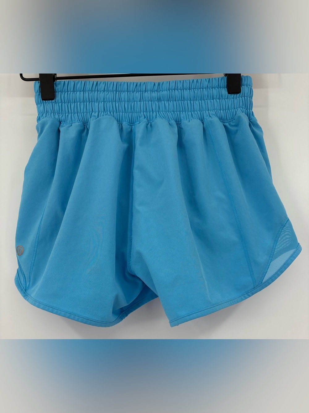 Lululemon Hotty Hot High-Rise 4” Lined Shorts Blue Size 0 - Picture 7 of 8